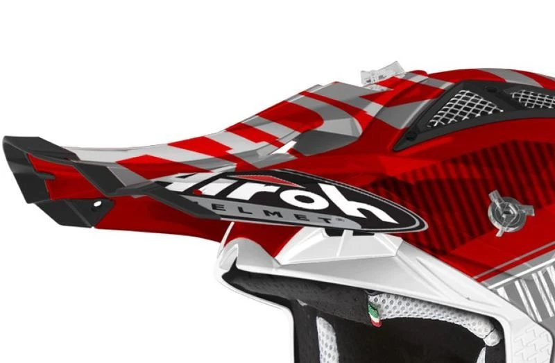 Airoh Aviator 2.3 Peak Novak Chrome Red 3 Airoh Aviator 2.3 Peak Novak Chrome Red