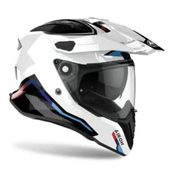 Airoh Commander Factor White Adventure Helmet -Optimaal Motoruitrusting Winkel airoh commander factor white helmet 3