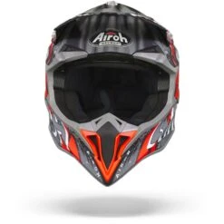 Airoh Wraap Alien Zwart Rood Crosshelm 11 Airoh Wraap Alien Zwart Rood Crosshelm -Optimaal Motoruitrusting Winkel airoh wraap alien black red.01