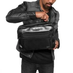 Artonvel Original Zwart Messenger Tas -Optimaal Motoruitrusting Winkel artonvel original black messenger bag2