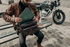 Artonvel Aviator Messenger Tas -Optimaal Motoruitrusting Winkel artonvel sacoche bandouliere aviator ls 13