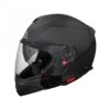 SMK Hybrid Evo Mat Zwart Multihelm -Optimaal Motoruitrusting Winkel asjb