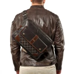Artonvel Aviator Messenger Tas -Optimaal Motoruitrusting Winkel aviator sacoche bandouliere