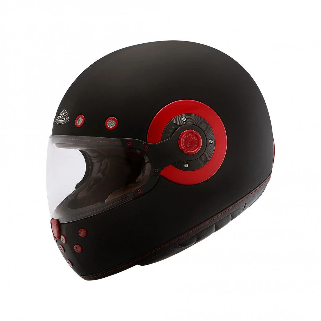 SMK Retro Rood Integraalhelm 3 SMK Retro Rood Integraalhelm