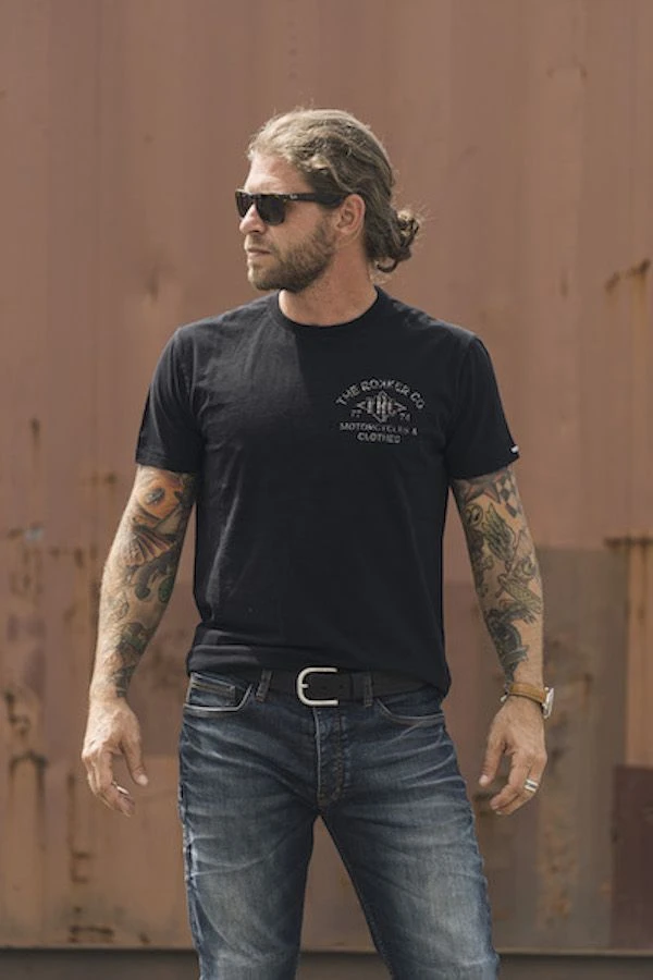 Rokker Tigers Black T-Shirt 3 Rokker Tigers Black T-Shirt