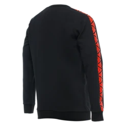 Dainese Dainese Sweater Stripes Black Fluo Red
