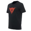 Dainese Dainese T-Shirt Logo Black Fluo Red -Optimaal Motoruitrusting Winkel dainese dainese t shirt logo black fluo red 1