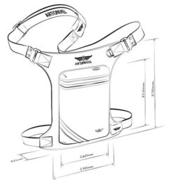 Artonvel Original Volledig Bruin Beentas -Optimaal Motoruitrusting Winkel dessin the original sj 3