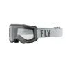 FLY Racing Focus Goggle Grey Dark Grey Clear Lens -Optimaal Motoruitrusting Winkel fly racing focus goggle grey dark grey clear lens 1