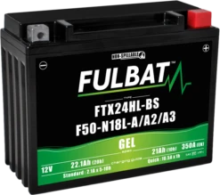 Fulbat FTX24HL-BS / F50-N18L-A/A2/3 Gel Motoraccu