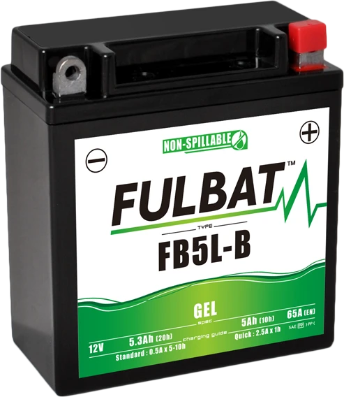 Fulbat FB5L-B Gel Motoraccu 3 Fulbat FB5L-B Gel Motoraccu