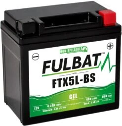 Fulbat FTX5L-BS Gel Motoraccu