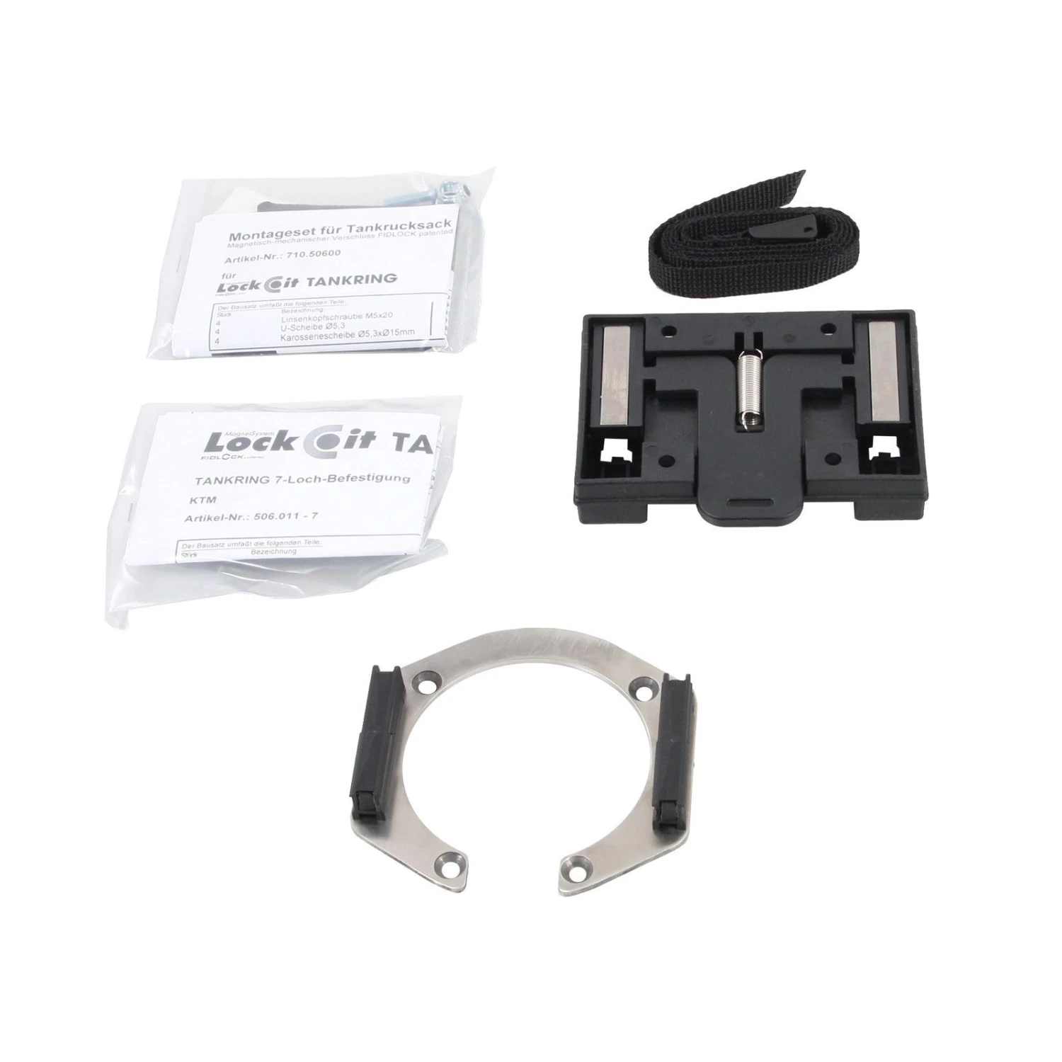 Hepco & Becker Tankring Lock-It Universal 7 Hole Mounting For Ktm Silver 3 Hepco & Becker Tankring Lock-It Universal 7 Hole Mounting For Ktm Silver