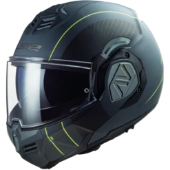 LS2 FF906 Advant Cooper Mat Titanium Zwart Systeemhelm