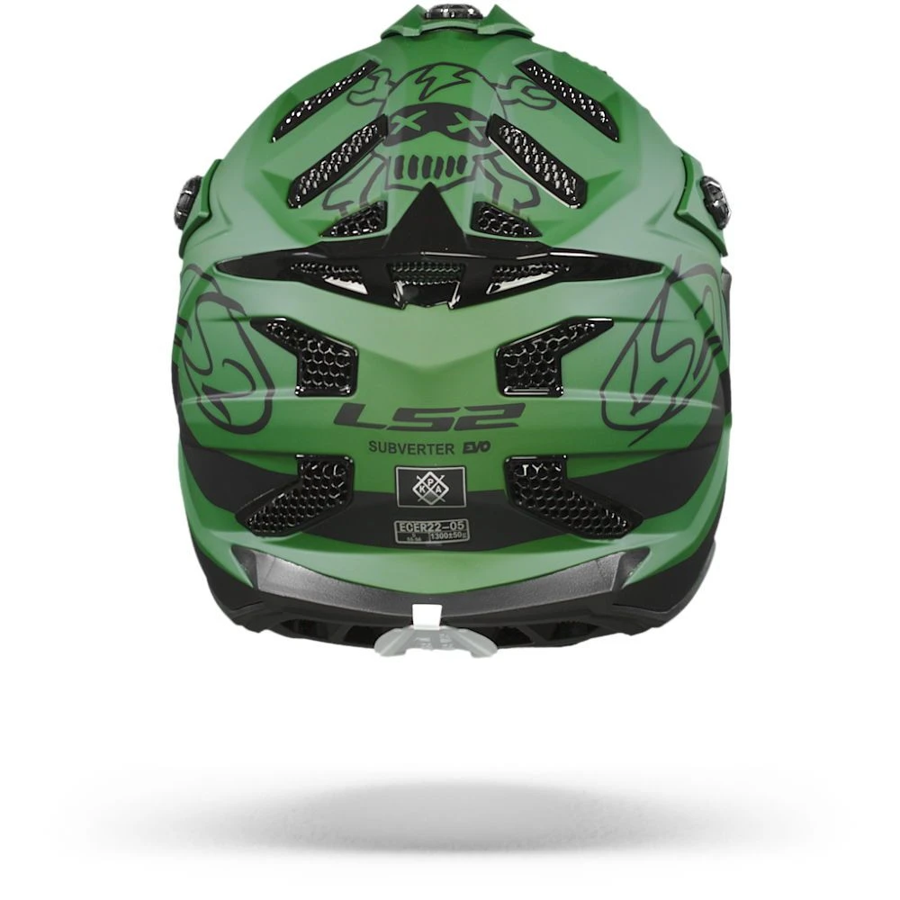 LS2 MX700 Subverter Cargo Mat Military Groen Crosshelm 6 LS2 MX700 Subverter Cargo Mat Military Groen Crosshelm - Afbeelding 4