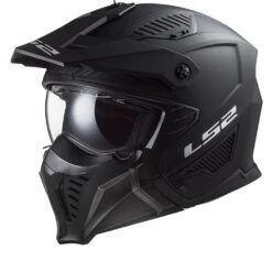 LS2 OF606 Drifter Solid Matt Black 06 Multi Helmet -Optimaal Motoruitrusting Winkel ls2 of606 drifter solid matt black 06 1