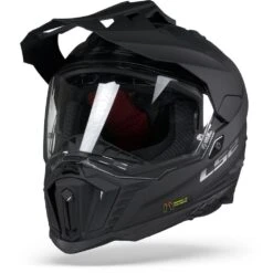LS2 MX701 Explorer Solid Mat Zwart Adventure Helm -Optimaal Motoruitrusting Winkel ls2 mx701 explorer solid matt black frontpage