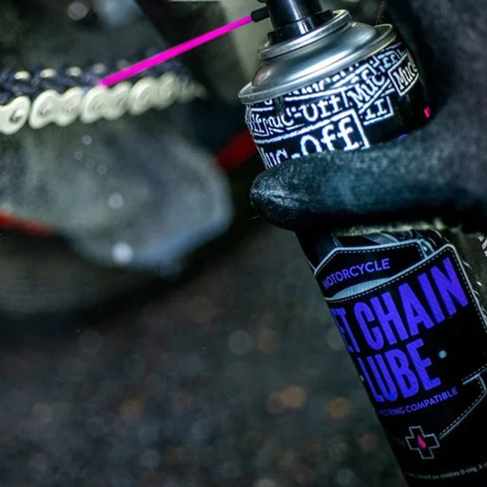 Muc-Off Wet Chain Lube Kettingspray 400ml 4 Muc-Off Wet Chain Lube Kettingspray 400ml - Afbeelding 2