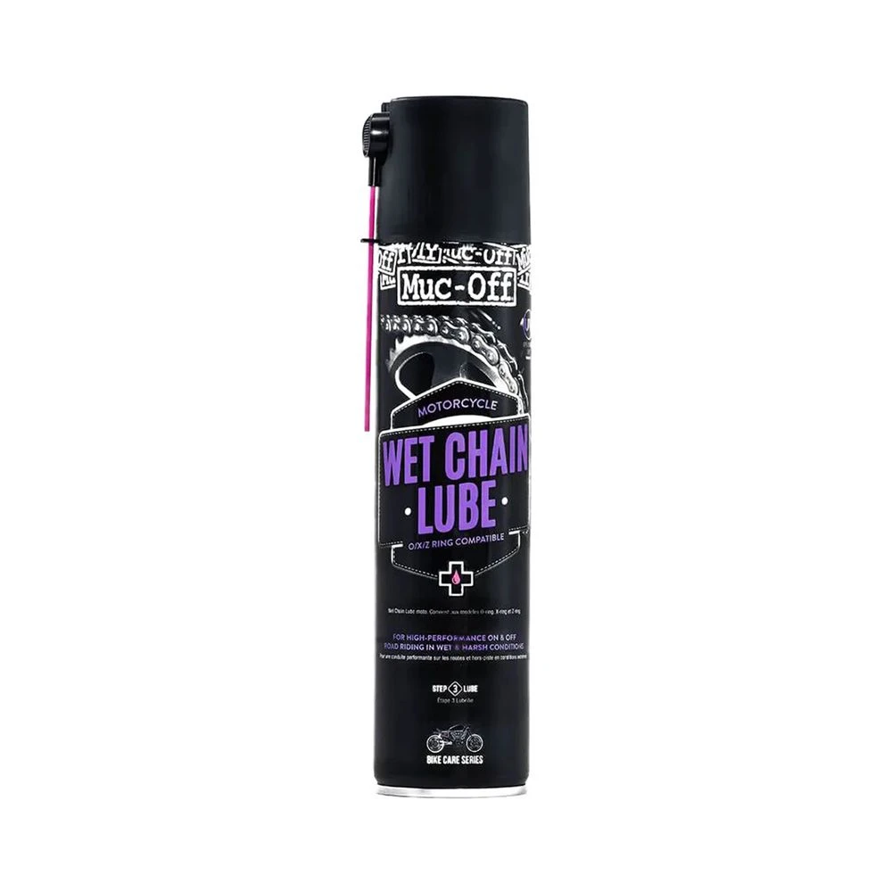 Muc-Off Wet Chain Lube Kettingspray 400ml 3 Muc-Off Wet Chain Lube Kettingspray 400ml