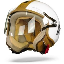 Nexx SX.60 Cruise 2 Wit Camel Jethelm -Optimaal Motoruitrusting Winkel nexx sx 60 cruise 2 white camel frontpage