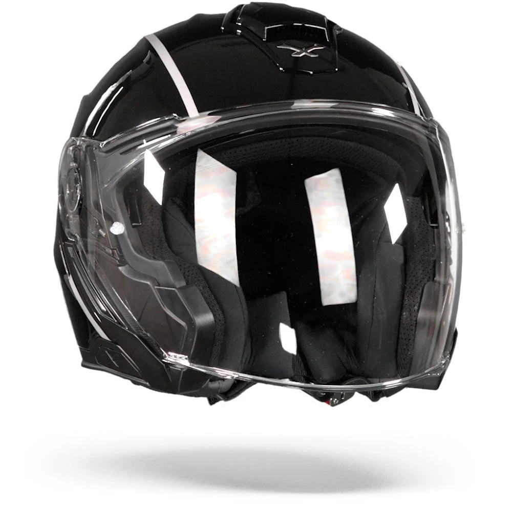 Nexx X.Viliby Signature Zwart Jethelm 4 Nexx X.Viliby Signature Zwart Jethelm - Afbeelding 2