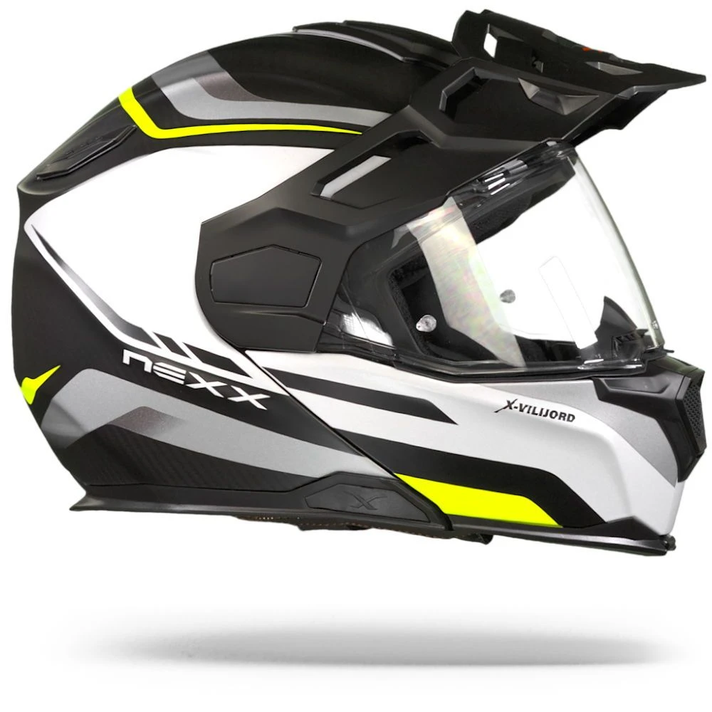 Nexx X.Vilijord Hiker Wit Neon Mat Systeemhelm 3 Nexx X.Vilijord Hiker Wit Neon Mat Systeemhelm