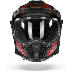 Nexx X.WED2 Wild Country Grijs Rood Mat Adventure Helm -Optimaal Motoruitrusting Winkel nexx x wed2 wild country gry red mt.01