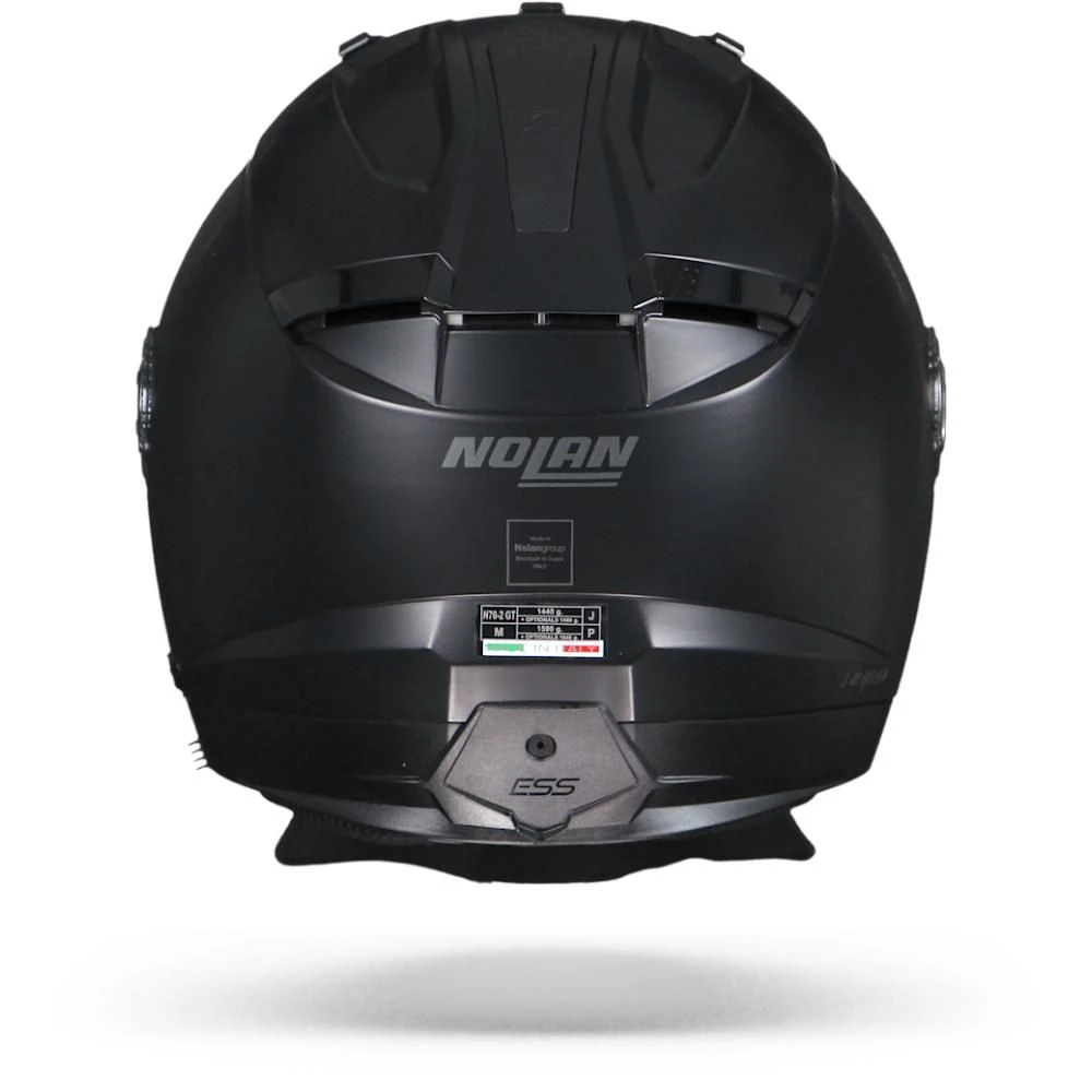 Nolan N70-2 GT Classic 10 Flat Zwart Multihelm 4 Nolan N70-2 GT Classic 10 Flat Zwart Multihelm - Afbeelding 2