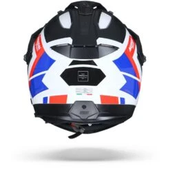 Nolan N70-2 X Grandes Alpes 26 Metal Wit Blauw Rood Multihelm