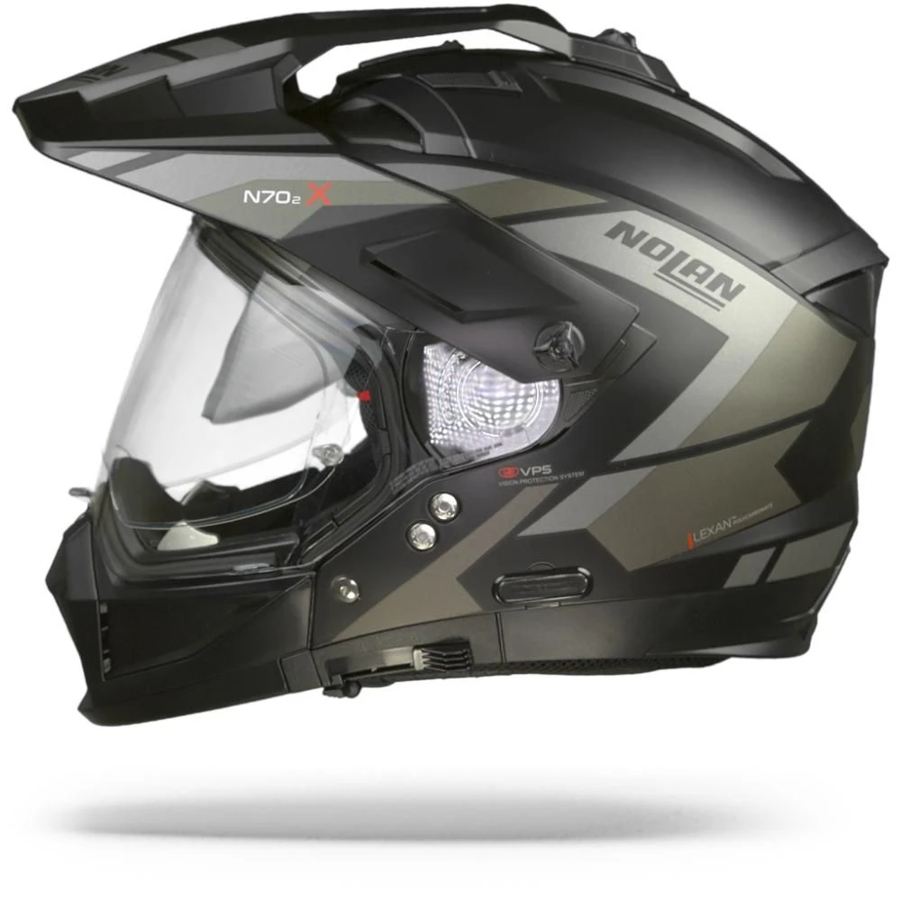 Nolan N70-2 X Grandes Alpes 21 Flat Zwart Grijs Multihelm 6 Nolan N70-2 X Grandes Alpes 21 Flat Zwart Grijs Multihelm - Afbeelding 4