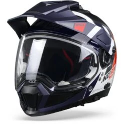 Nolan N70-2 X Decurio 33 Metaal Wit Blauw Zilver Rood Multihelm -Optimaal Motoruitrusting Winkel nolann702xdecurio33metalwhitebluesilverred frontpage