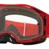 Oakley Goggles Airbrake MX Moto Red Clear -Optimaal Motoruitrusting Winkel oakley goggles airbrake mx moto red clear