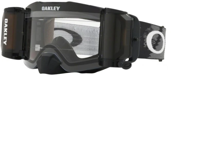 Oakley Goggles Front Line MX Matte Black Speed W/Clear Rolloff 3 Oakley Goggles Front Line MX Matte Black Speed W/Clear Rolloff
