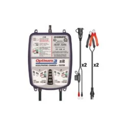 Tecmate Optimate 3 X 2 -Optimaal Motoruitrusting Winkel optimate 3x2 4 1