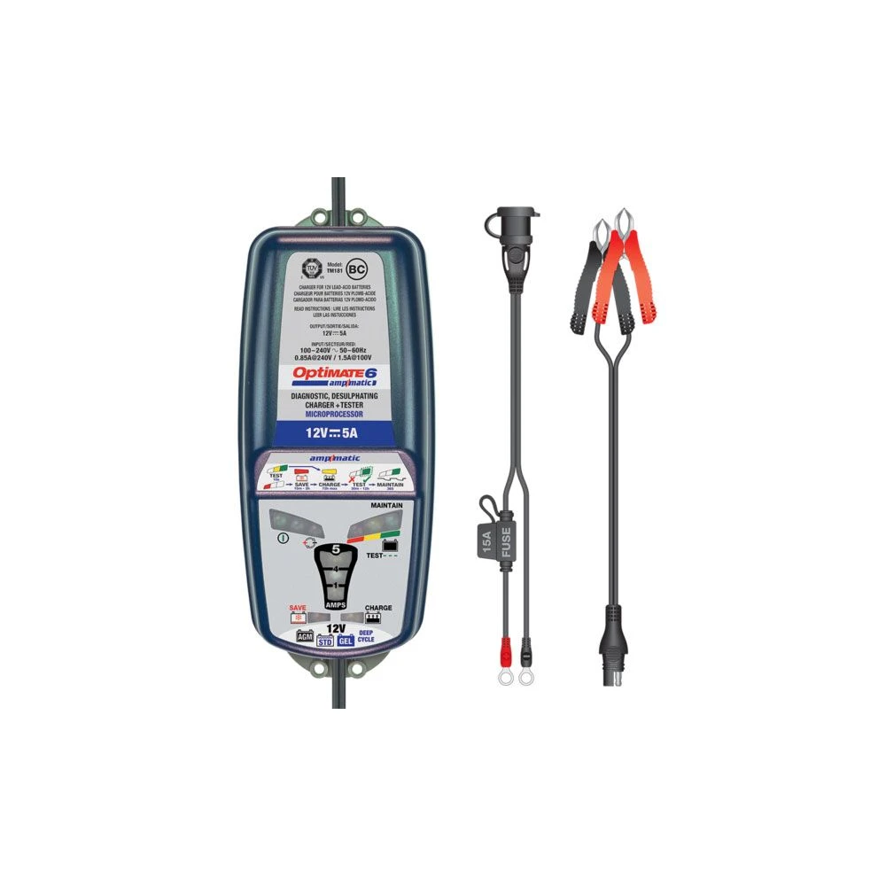 Tecmate Optimate 6 Ampmatic 4 Tecmate Optimate 6 Ampmatic - Afbeelding 2