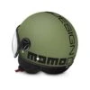 Momodesign Fgtr Classic Momo E2205 Matt Militair Groen Zwart Jethelm -Optimaal Motoruitrusting Winkel product foto 1 2 10
