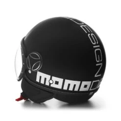 Momodesign Fgtr Evo Momo E2205 Matt Zwart Wit Jethelm