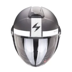 Scorpion Exo-City II Short Mat Zilver Wit Jethelm 7 Scorpion Exo-City II Short Mat Zilver Wit Jethelm -Optimaal Motoruitrusting Winkel product foto 2 2 1