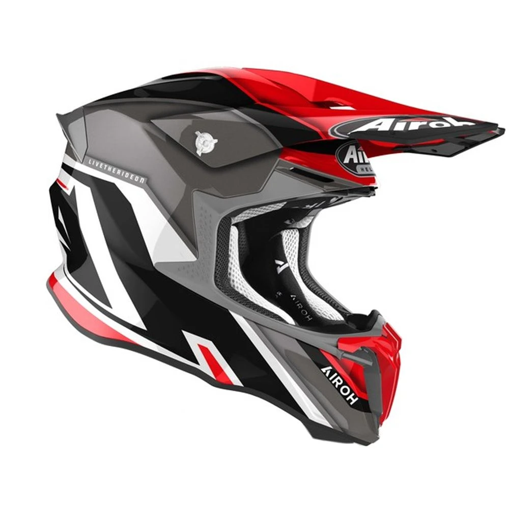 Airoh Twist 2.0 Shaken Rood Offroad Helm 3 Airoh Twist 2.0 Shaken Rood Offroad Helm