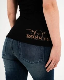 Rokker Vintage Lady T-Shirt Black 9 Rokker Vintage Lady T-Shirt Black -Optimaal Motoruitrusting Winkel rokker vintage lady t shirt black 3