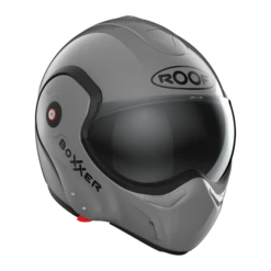 ROOF BoXXer Nardo Grijs Systeemhelm 7 ROOF BoXXer Nardo Grijs Systeemhelm -Optimaal Motoruitrusting Winkel roof boxxer nardo grey 2