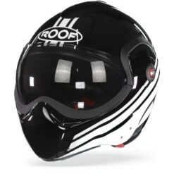 ROOF BoXXer Sting Zwart Wit Systeemhelm -Optimaal Motoruitrusting Winkel roof boxxer sting black white frontpage