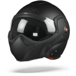 ROOF BoXXer Uni Mat Zwart Systeemhelm -Optimaal Motoruitrusting Winkel roofboxxerunimatteblack.04 1