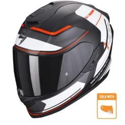 Optimaal Motoruitrusting Winkel -Optimaal Motoruitrusting Winkel scorpion exo 1400 evo air vittoria matt black white 1