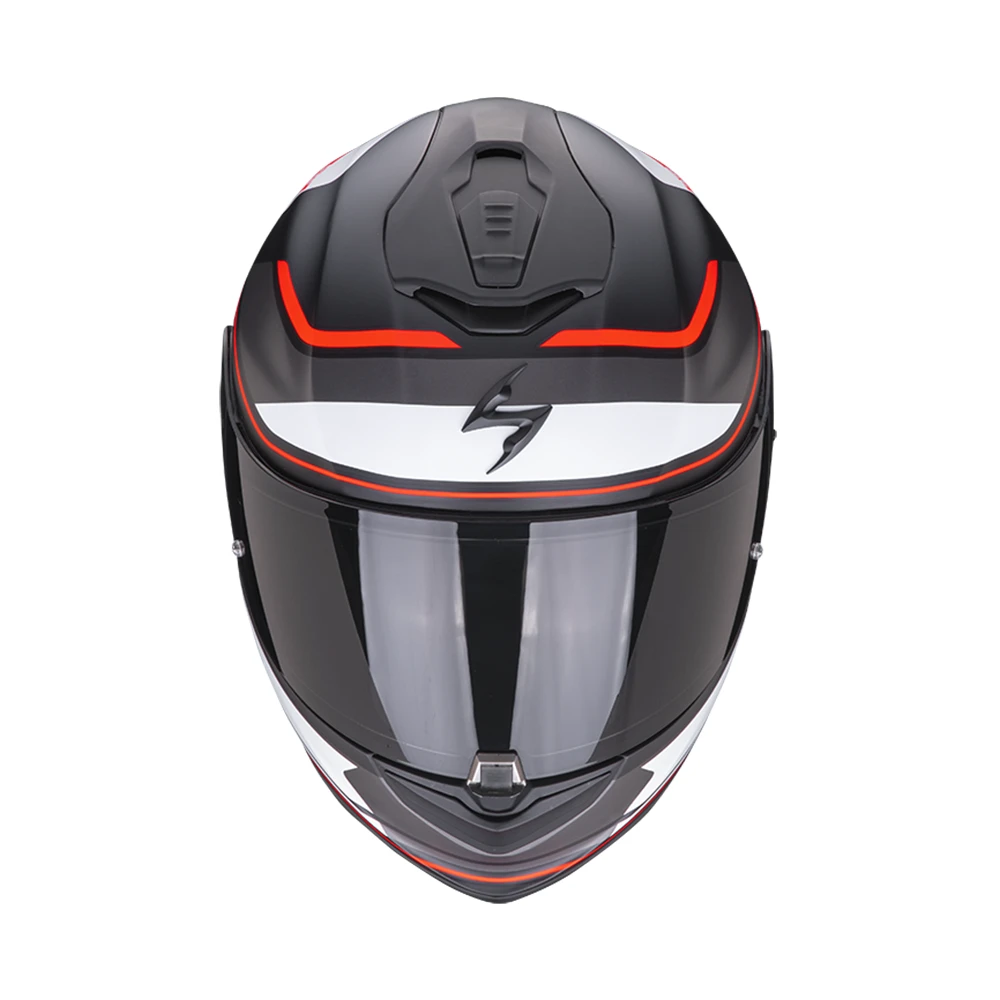 Scorpion Exo-1400 Evo Air Vittoria Matt Zwart-Wit Integraalhelm