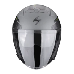 Scorpion EXO-230 Fenix Mat Cement Grijs-Zwart Jethelm 6 Scorpion EXO-230 Fenix Mat Cement Grijs-Zwart Jethelm -Optimaal Motoruitrusting Winkel scorpion exo 230 fenix matt cement grey black 1