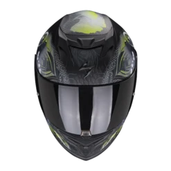 Scorpion Exo-520 Evo Air Melrose Mat Zwart-Geel Integraalhelm 9 Scorpion Exo-520 Evo Air Melrose Mat Zwart-Geel Integraalhelm -Optimaal Motoruitrusting Winkel scorpion exo 520 evo air melrose matt black yellow 2