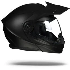 Scorpion ADX-1 Solid Mat Zwart Adventure Helm -Optimaal Motoruitrusting Winkel scorpionexoadx 1solidblackmatte.29