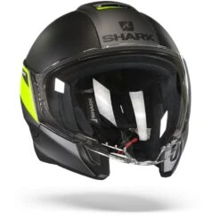 Shark Citycruiser Karonn Mat Antraciet Geel Zwart AYK Jethelm -Optimaal Motoruitrusting Winkel shark citycruiser karonn mat anthracite yellow black ayk.35