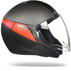 Shark Citycruiser Karonn Mat Zwart Antraciet Rood KAR Jethelm -Optimaal Motoruitrusting Winkel shark citycruiser karonn mat black anthracite red kar.29